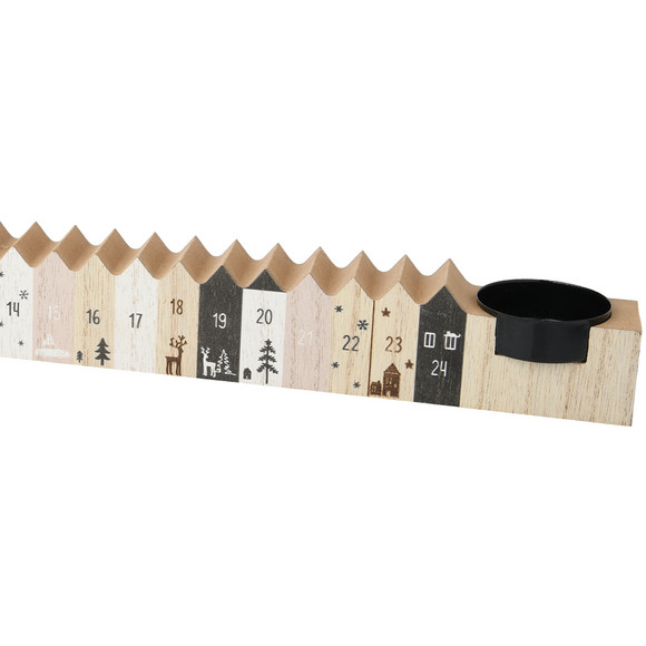 Decoratie houten adventskalender