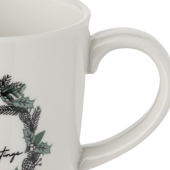 Mok met Kerst design