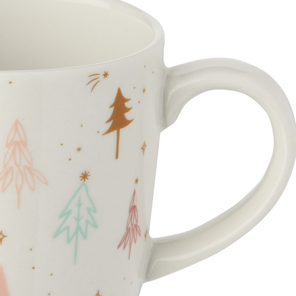 Mok met Kerst design