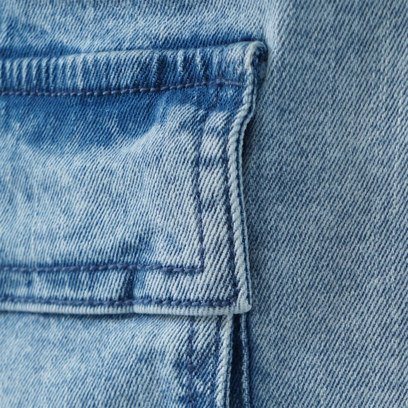 Pull-on jeans voor jongens in cargostijl