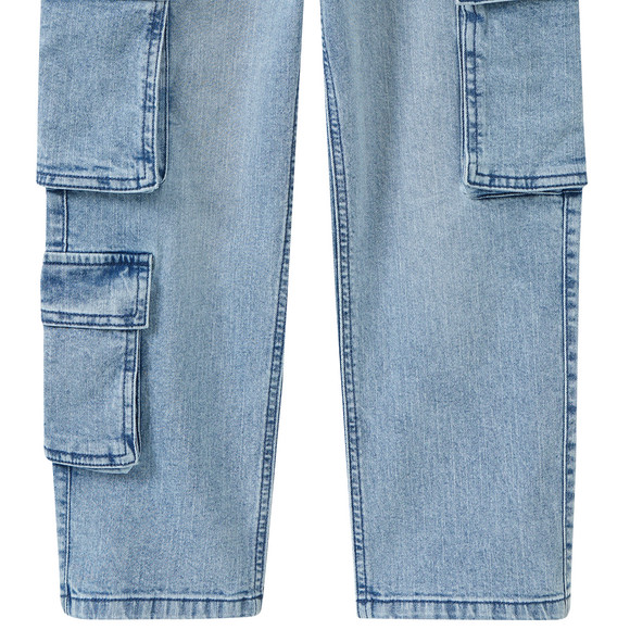 Pull-on jeans voor jongens in cargostijl