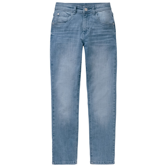 Jungen Straight-Jeans mit verstellbarem Bund