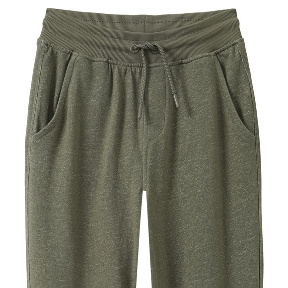 Joggingbroek voor jongens in gemêleerde look