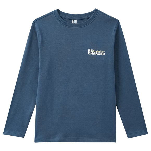 Jungen Langarmshirt mit Backprint
