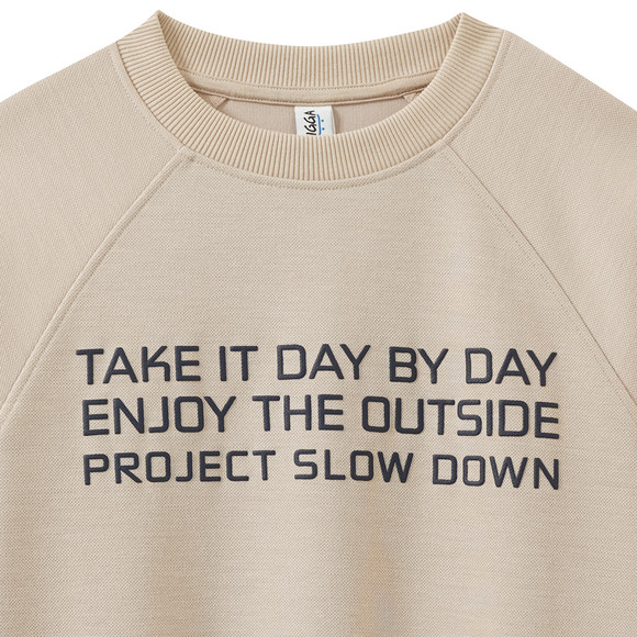 Jungen Sweatshirt in Piqué-Qualität