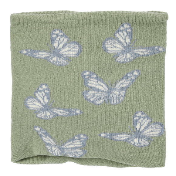 Gebreide kraag voor meisjes lichtgroen