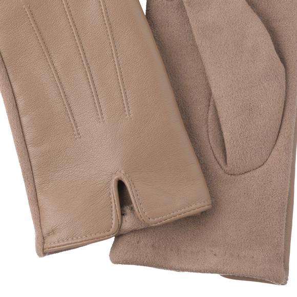 Damen Handschuhe in Leder-Optik