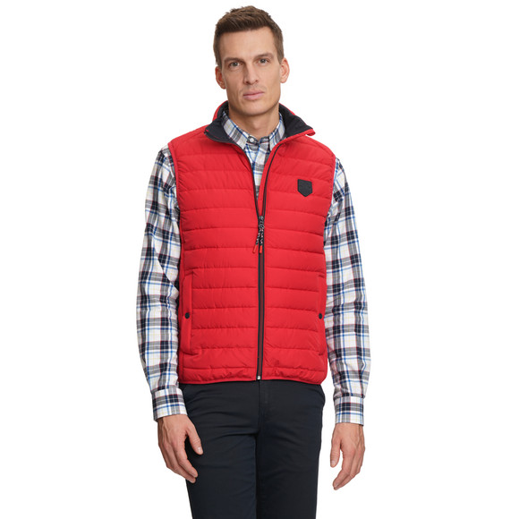 Herren Steppweste mit Zipper