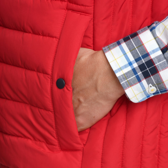 Herren Steppweste mit Zipper