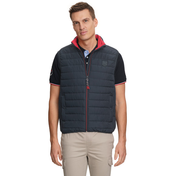 Herren Steppweste mit Zipper