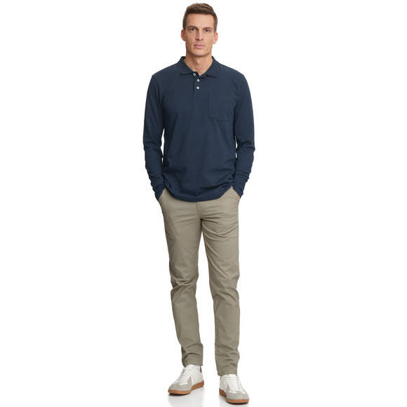 Herren Poloshirt mit Brusttasche