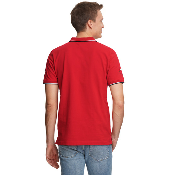 Herren Poloshirt mit Print