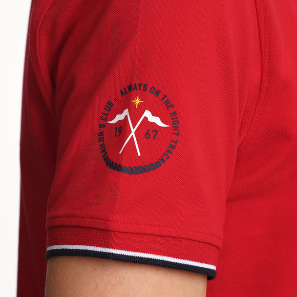 Herren Poloshirt mit Print