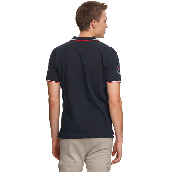 Herren Poloshirt mit Print