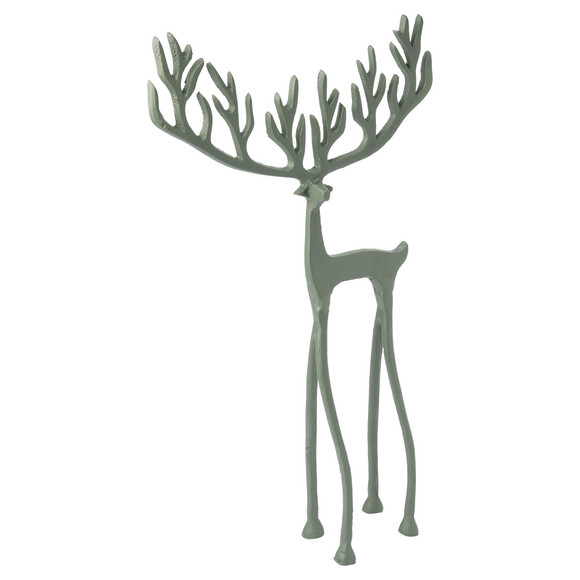 Grote metalen decoratieve rendieren salie