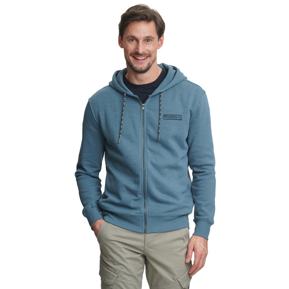 Herren Sweatjacke mit Flammgarn