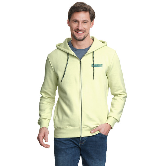 Herren Sweatjacke mit Flammgarn