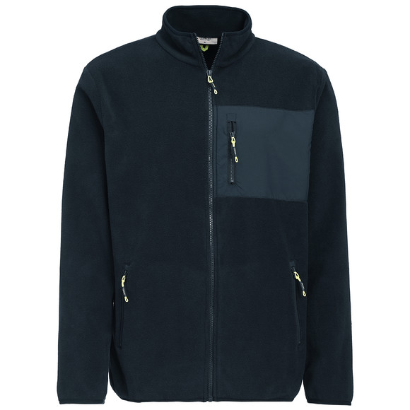 Fleecejas voor heren met borstzak