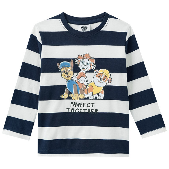 PAW Patrol Langarmshirt mit Streifen