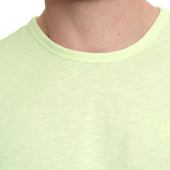 T-shirt voor heren met vlammengaren