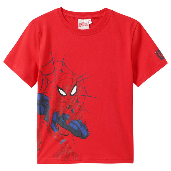 MARVEL Spider-Man T-Shirt aus Bio-Baumwolle rot