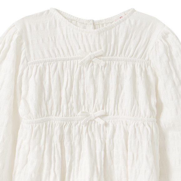 Mädchen Bluse aus zertifizierter Baumwolle