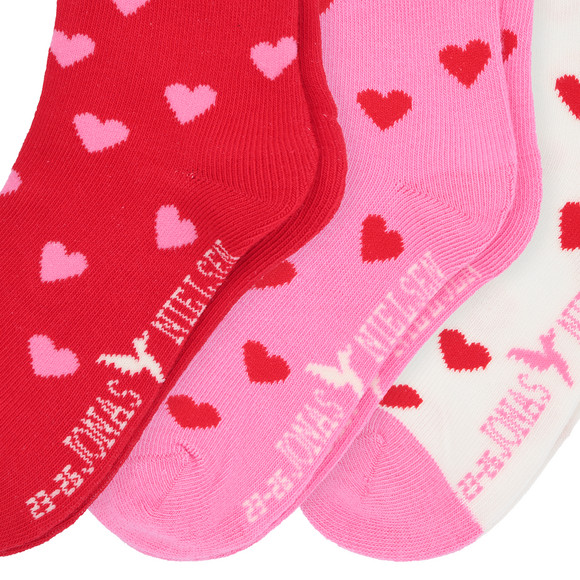3 Paar Mädchen Socken mit Bio-Baumwolle