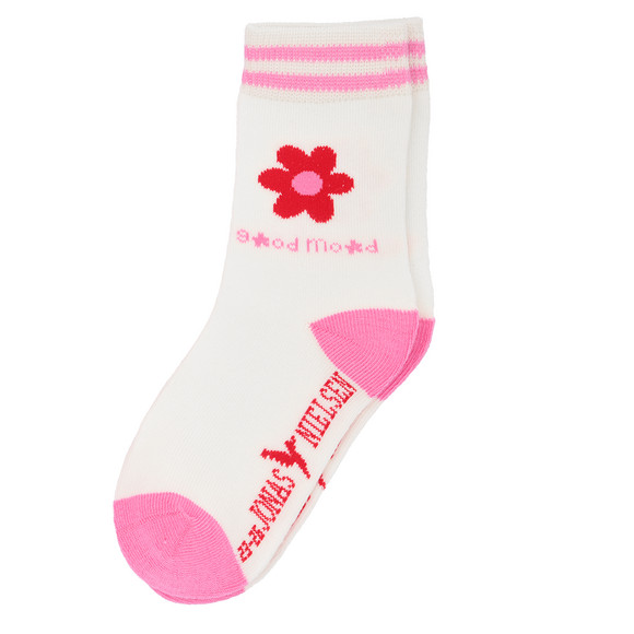 3 paar meisjessokken met biologisch katoen