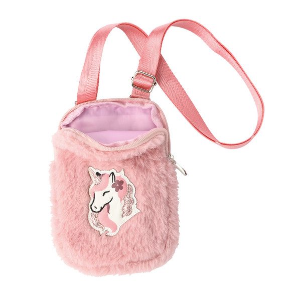 Mädchen Handytasche mit Einhorn-Applikation