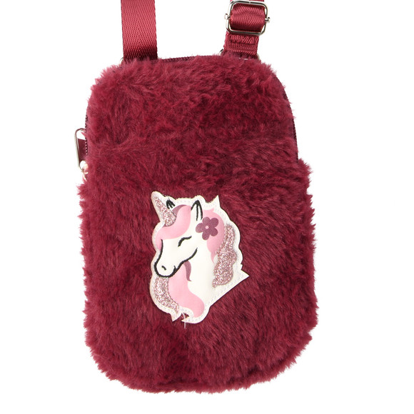 Mädchen Handytasche mit Einhorn-Applikation