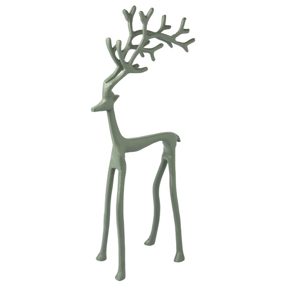 Großes Deko-Rentier aus Metall