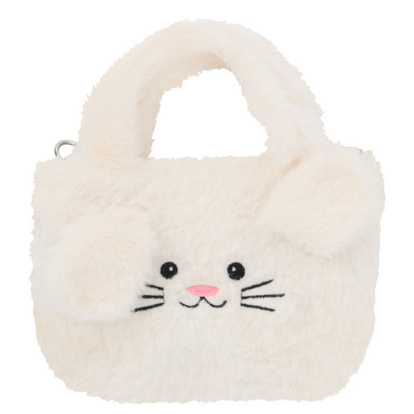 Mädchen Plüschtasche im Hasen-Design