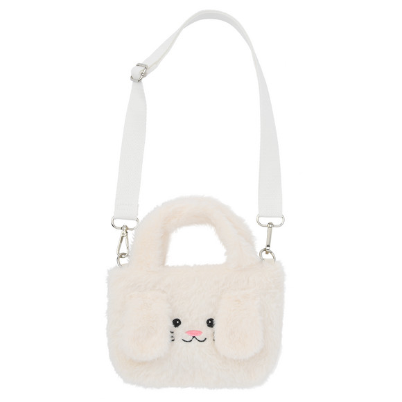 Mädchen Plüschtasche im Hasen-Design