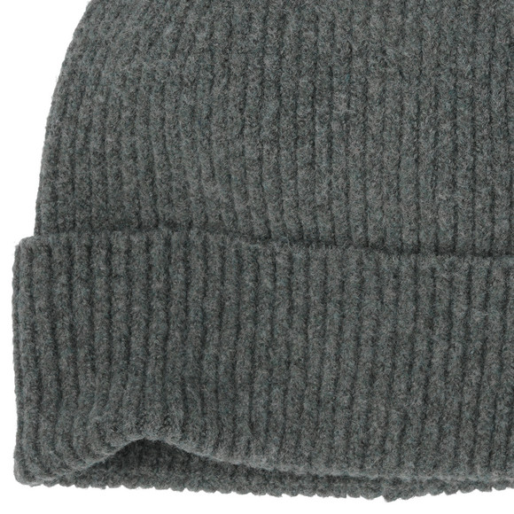 Damen Strickmütze mit Rippstruktur