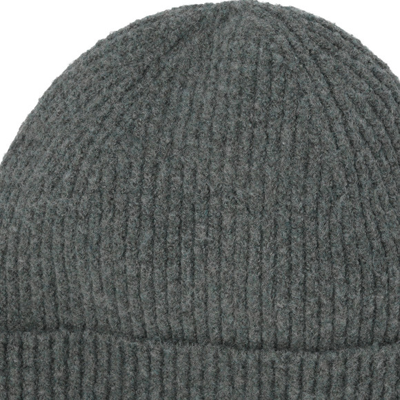 Damen Strickmütze mit Rippstruktur