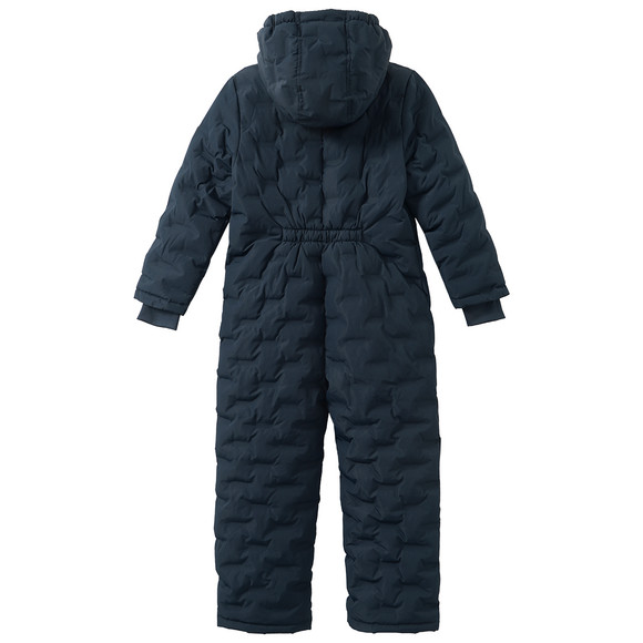 Jungen Schneeoverall in Unifarben