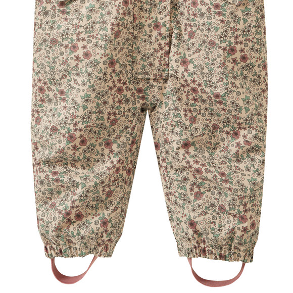 Baby Schneeoverall im Millefleur-Design