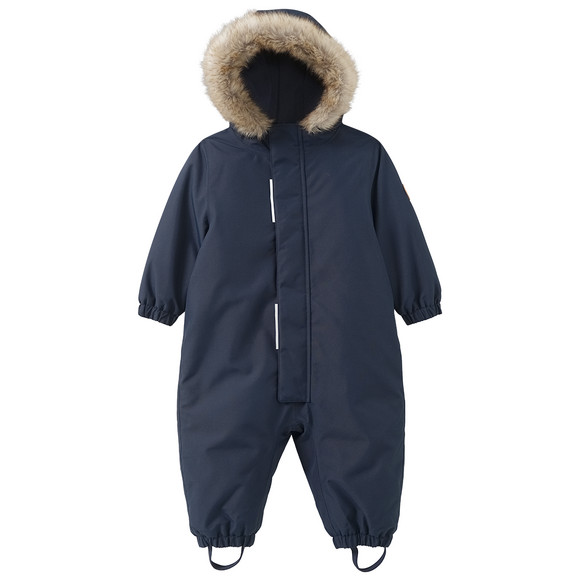 Baby-sneeuwpakje met imitatiebont
