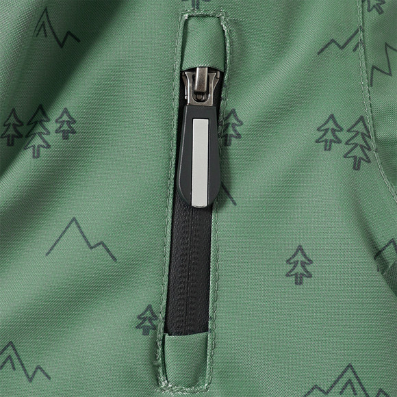 Baby Schneeoverall mit Fellimitat
