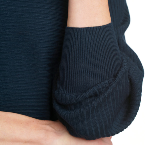 Damen Strickpullover mit Querrippen