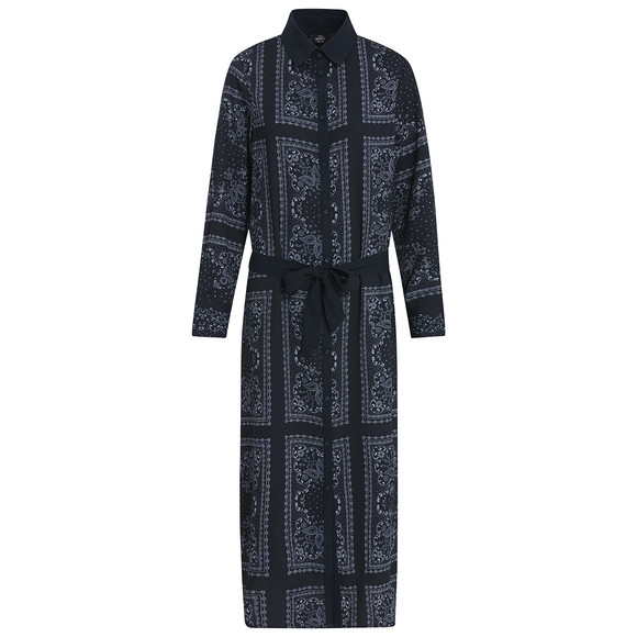 Damen Maxikleid mit Allover-Print