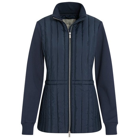 Damen Steppjacke mit Sweatärmeln