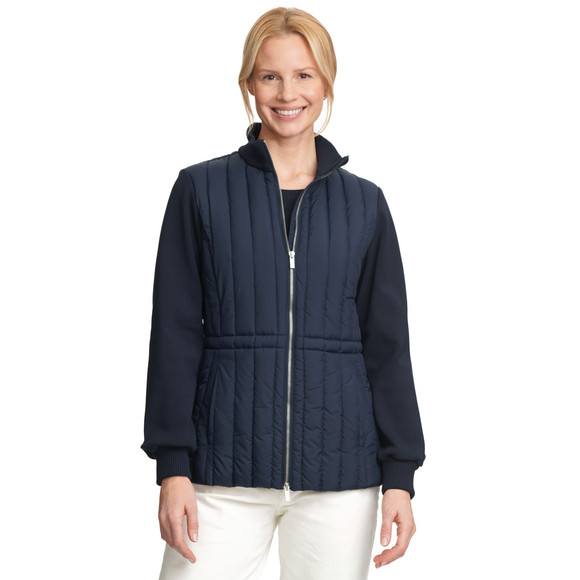 Damen Steppjacke mit Sweatärmeln