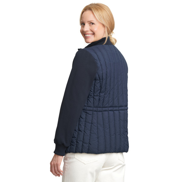Damen Steppjacke mit Sweatärmeln