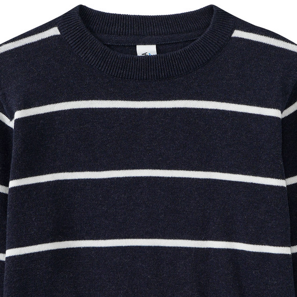 Jungen Pullover mit Streifen