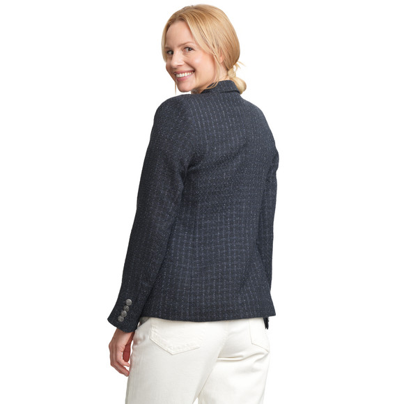 Damen Blazer in Bouclé-Optik