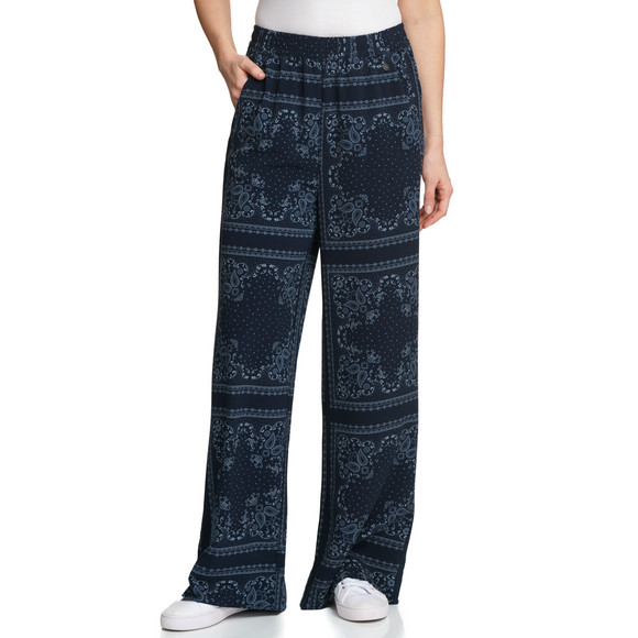 Damen Hose mit Allover-Print