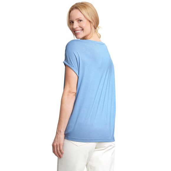 Damen T-Shirt unifarben