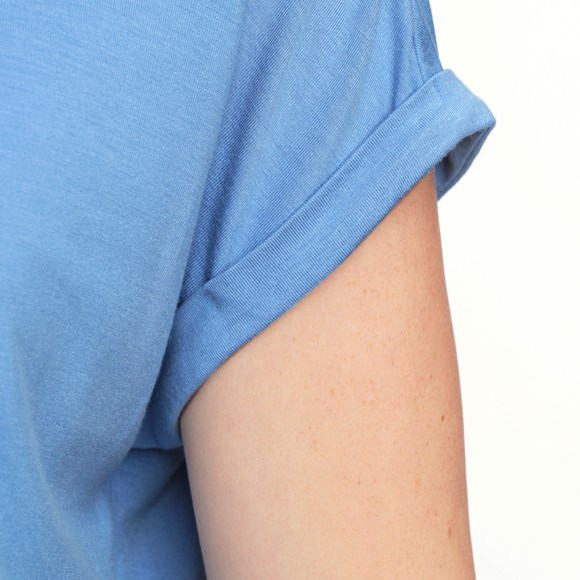 Damen T-Shirt unifarben