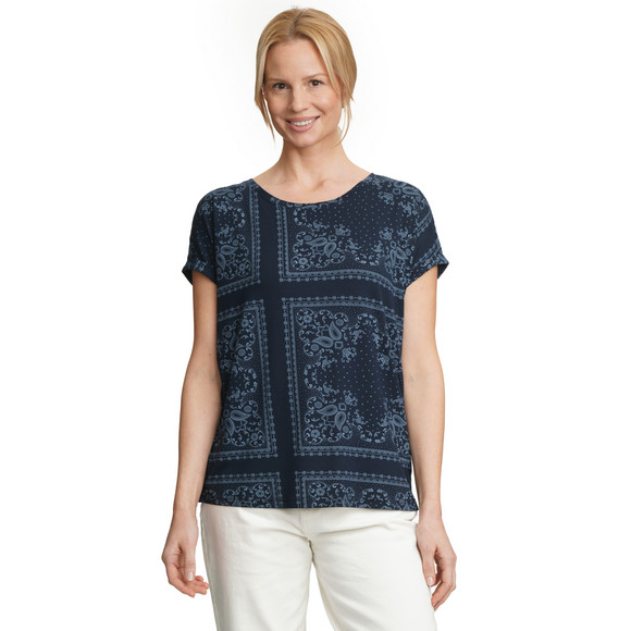 Damen T-Shirt mit Allover-Print